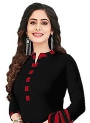 UN-STITCHED SUIT - DRESS MATERIAL - Catalog # 63777 (Set of 51 Semi-Stitched / Un-Stitched Suits) by Jagraasa