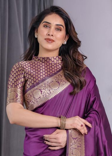 BANARASI JACQUARD 2 - Catalog # 63792 (Set of 6 Sarees) by Semad Styles