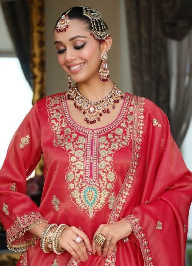 MADHUBALA - Catalog # 63796 (Set of 3 Readymade Salwar Suits) by Eba Lifestyle