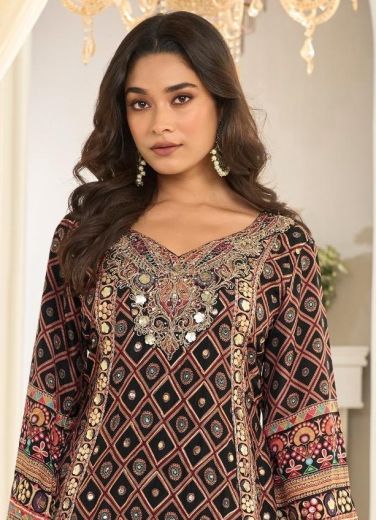 FATIMA - Catalog # 63820 (Set of 2 Readymade Salwar Suits) by Sayuri Designer