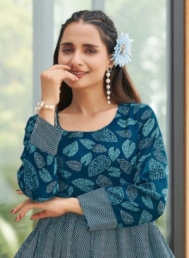 SANANDA - Catalog # 63859 (Set of 2 Readymade Women's Kurtis / Tops) by Chansi Trendz