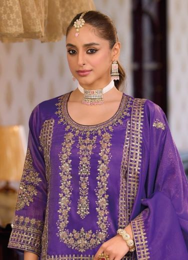 AFRIN NX - Catalog # 63901 (Set of 3 Readymade Salwar Suits) by Eba Lifestyle