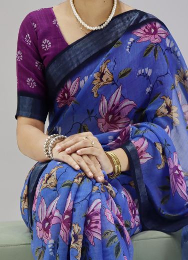 SERIES 2107 - Catalog # 63902 (Set of 4 Sarees) by Serengeti