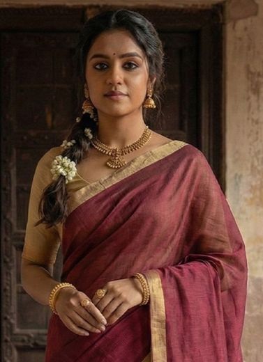 VRANDA COTTON - Catalog # 63915 (Set of 6 Sarees) by Desi Muse