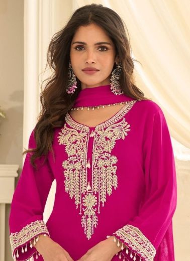 BANSURI - Catalog # 63916 (Set of 3 Readymade Salwar Suits) by Sayuri Designer