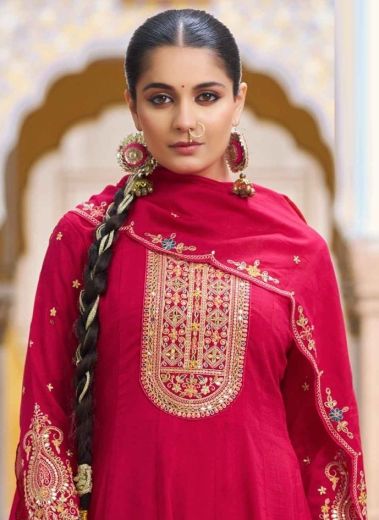 NAVELI - Catalog # 63921 (Set of 6 Readymade Salwar Suits) by Rangoon