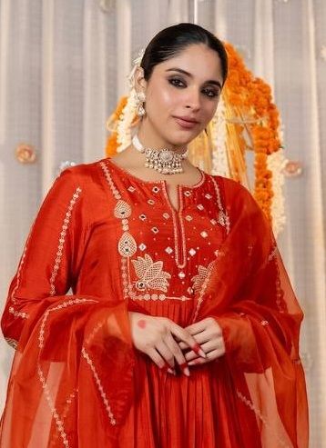 SERIES 357 - Catalog # 63930 (Set of 2 Readymade Salwar Suits) by Amdavadi Fashion