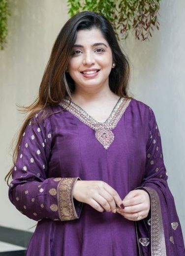 PREMVATI - Catalog # 63934 (Set of 2 Readymade Salwar Suits) by Amdavadi Fashion
