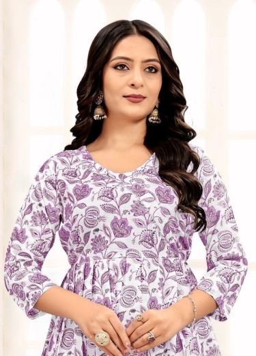 AAROHI 3 - Catalog # 63937 (Set of 4 Readymade Women's Kurtis / Tops) by Tentmen Clothing