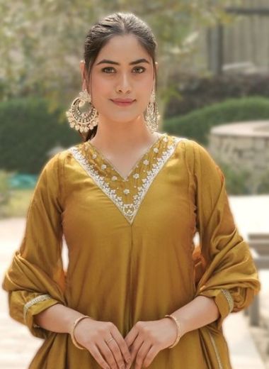 SERIES 8301 - Catalog # 63944 (Set of 2 Readymade Salwar Suits) by Amdavadi Fashion