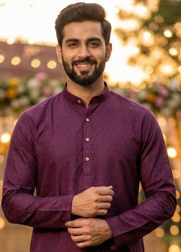 SHUBH - Catalog # 63964 (Set of 8 Men's Ethnic Wear) by Tentmen Clothing