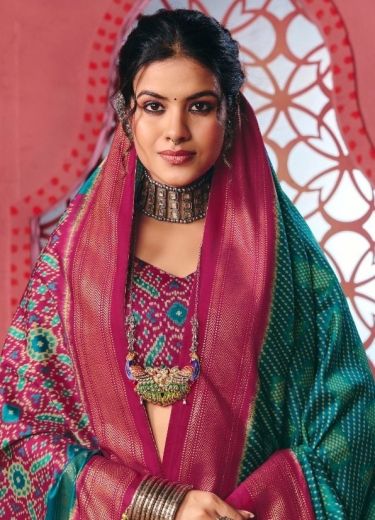 POLACHI SILK 3 - Catalog # 63967 (Set of 6 Sarees) by Vipul Fashions