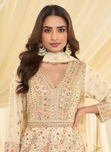 MAHARANI - Catalog # 63979 (Set of 3 Readymade Gowns) by Sayuri Designer