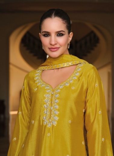 MIRAH - Catalog # 64033 (Set of 3 Readymade Salwar Suits) by Eba Lifestyle