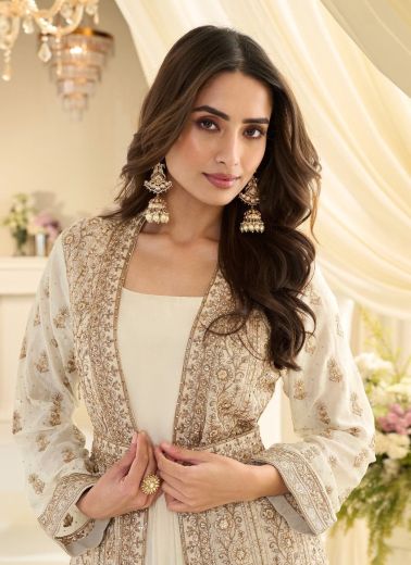 MASTANI - Catalog # 64079 (Set of 3 Readymade Gowns) by SAYURI DESIGNER