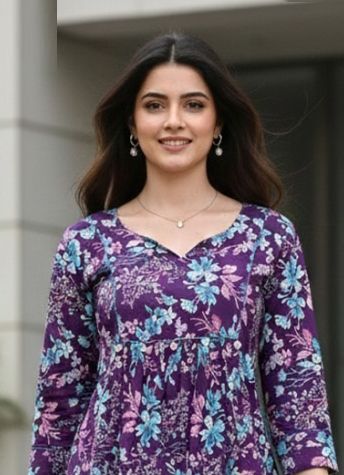 AVNI - Catalog # 64080 (Set of 6 Readymade Women's Kurtis / Tops)