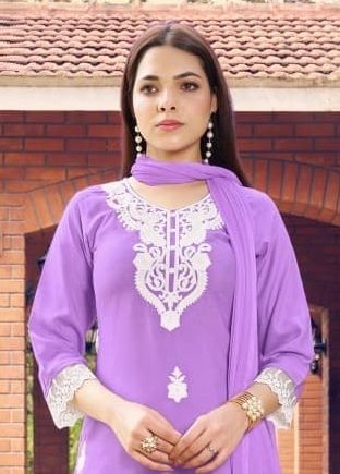LOTUS 2 - Catalog # 64090 (Set of 6 Readymade Salwar Suits)
