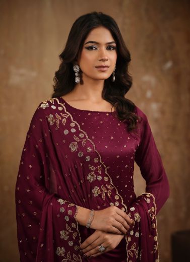 IMPERIAL - Catalog # 64113 (Set of 6 Semi-Stitched / Un-Stitched Suits)