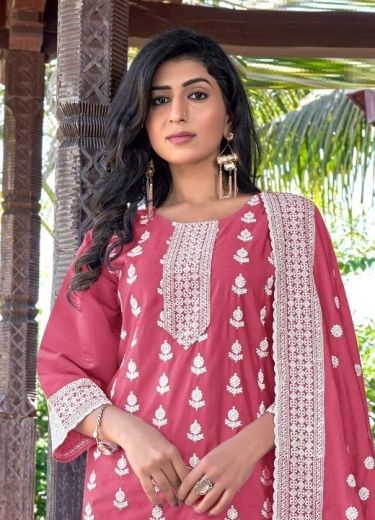 ZARA 3 - Catalog # 64138 (Set of 4 SIZE-SETS [Readymade Salwar Suits])