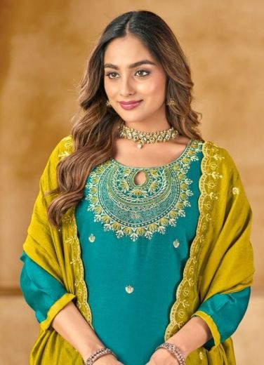 NAZARIYA - Catalog # 64146 (Set of 12 Readymade Salwar Suits)