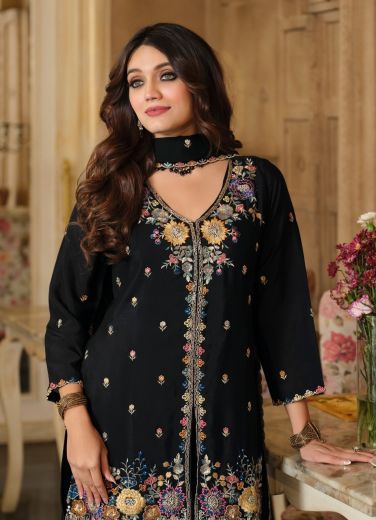 SANVI - Catalog # 64154 (Set of 2 Readymade Salwar Suits)