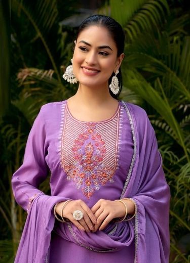 GULMOHAR 1 - Catalog # 64162 (Set of 8 Readymade Salwar Suits)