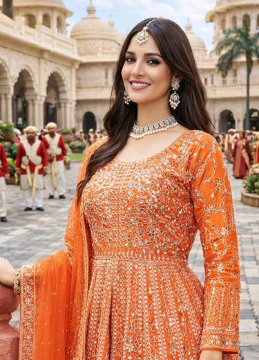 MIRROR - Catalog # 64176 (Set of 3 Readymade Salwar Suits)