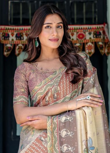 HANDLOOM COTTON SERIES 256 - Catalog # 64178 (Set of 10 Sarees)