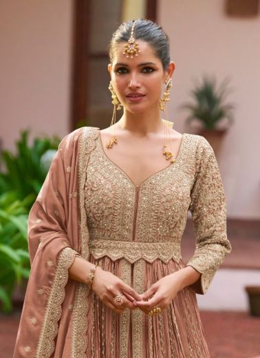 MEENAT - Catalog # 64180 (Set of 3 Indo-Western Outfits)