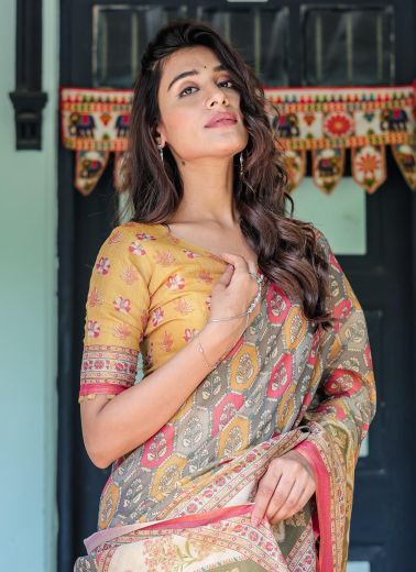 HANDLOOM COTTON SERIES 266-275 - Catalog # 64187 (Set of 10 Sarees)