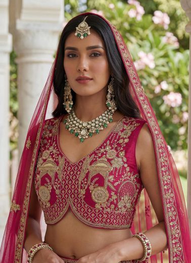 SERIES 2975 - Catalog # 64200 (Set of 4 Semi-Stitched Lehengas)