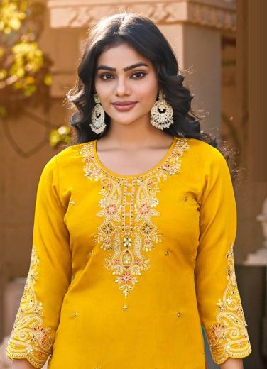 KETKI 2 - Catalog # 64209 (Set of 4 Readymade Salwar Suits)