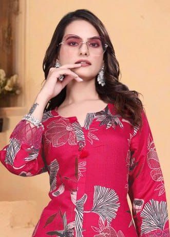 VERTICAN PRINTS CO-ORDS - Catalog # 64220 (Set of 2 Tops With Bottoms)