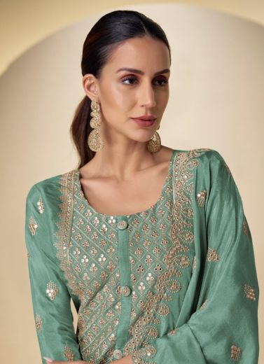 SAKHI - Catalog # 64228 (Set of 3 Readymade Salwar Suits)