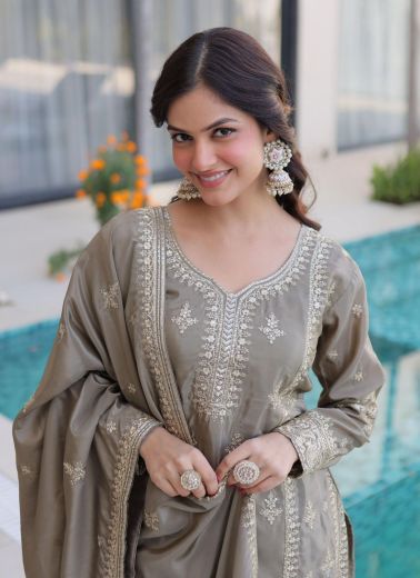 SERIES 9318 - Catalog # 64234 (Set of 2 Readymade Salwar Suits)