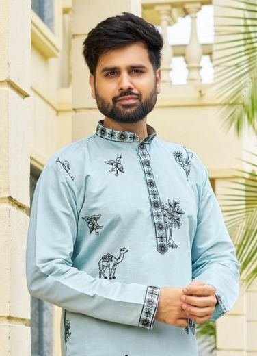 MANYAWAR - Catalog # 64238 (Set of 5 Men's Ethnic Wear)