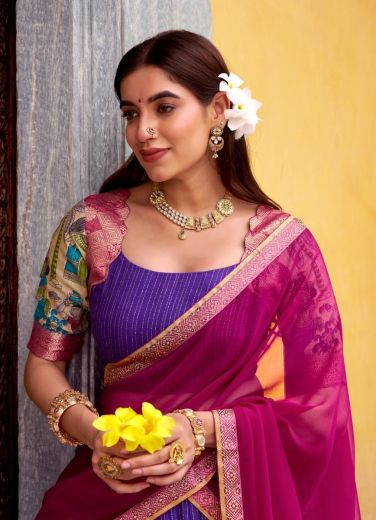NITRIYA - Catalog # 64254 (Set of 4 Semi-Stitched Lehengas)