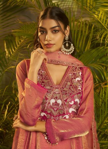 TEHJEEB - Catalog # 64258 (Set of 6 Readymade Salwar Suits)