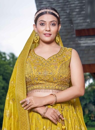 SERIES 49 - Catalog # 64275 (Set of 2 Readymade Lehengas)