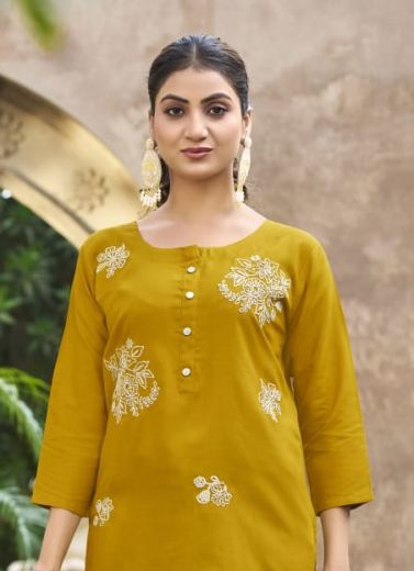 ROSE - Catalog # 64303 (Set of 6 Readymade Women's Kurtis / Tops)