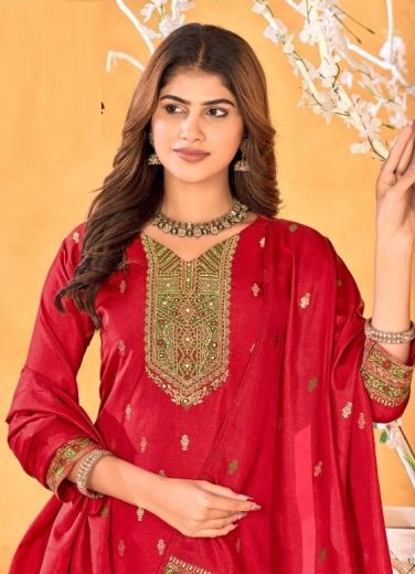 NARGIS - Catalog # 64307 (Set of 4 SIZE-SETS [Readymade Salwar Suits])