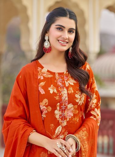 ALEXA 7 - Catalog # 64354 (Set of 8 Readymade Salwar Suits)