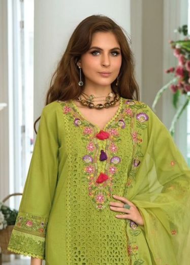 SAFARNAMA 8 - Catalog # 64370 (Set of 4 Readymade Salwar Suits)