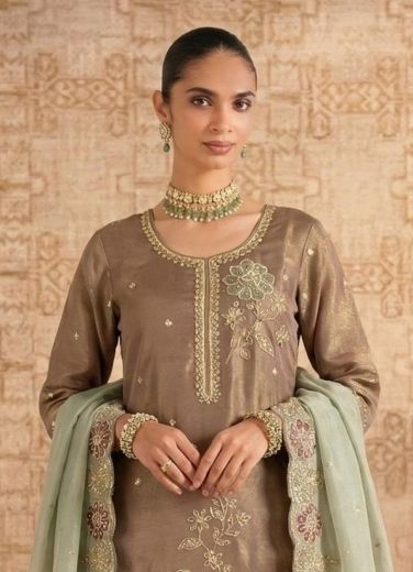 SERIES 7081 - Catalog # 64382 (Set of 4 Readymade Salwar Suits)