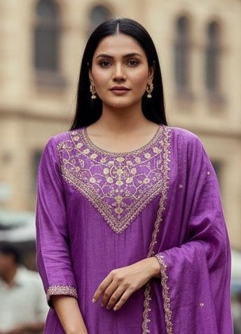 HOF 123 - Catalog # 64399 (Set of 2 Readymade Salwar Suits)