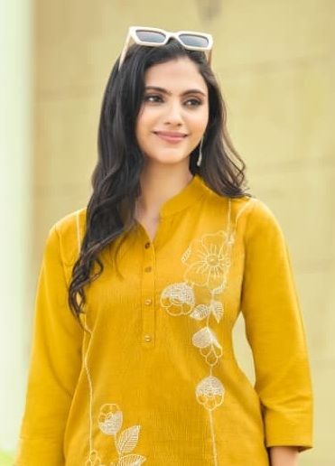 SUMMER SHORTS - Catalog # 64404 (Set of 6 Readymade Women's Kurtis / Tops)