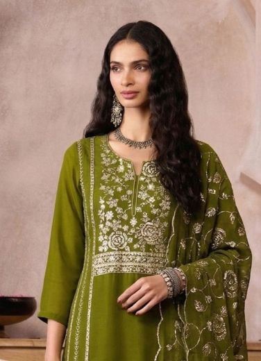 SERIES 7085 - Catalog # 64433 (Set of 4 Readymade Salwar Suits)