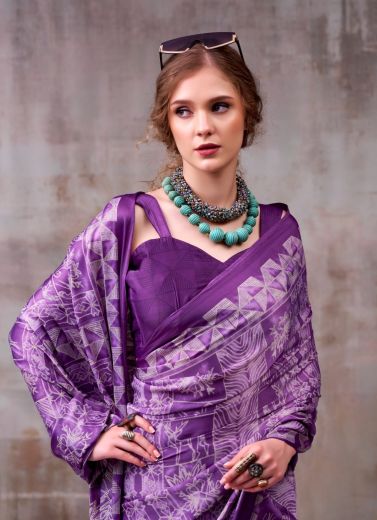 KASHVIYA 7206 - Catalog # 64437 (Set of 4 Sarees)