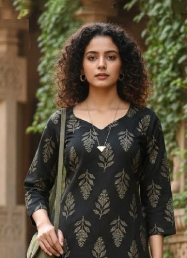 AARVIKA - Catalog # 64441 (Set of 6 Readymade Women's Kurtis / Tops)