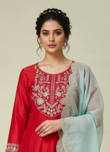HOF 131 - Catalog # 64448 (Set of 2 Readymade Salwar Suits)